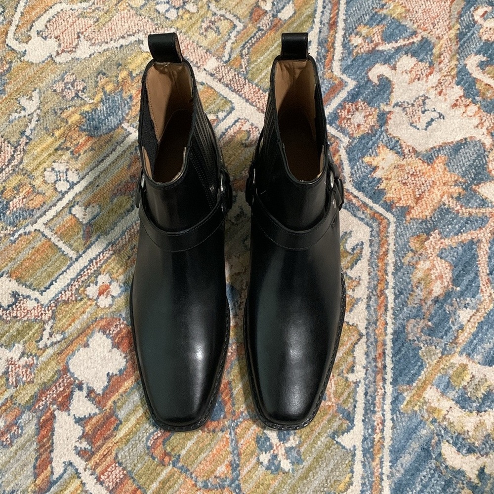 NWOT Madewell Leather Santiago Western Ankle Boot - Picture 7 of 10
